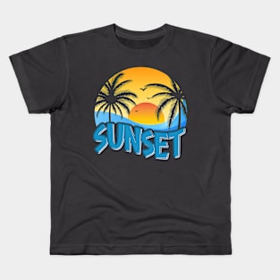 Sunset T-shirt Kids T-Shirt